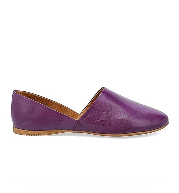 Miz Mooz Shoes - Miz Mooz Violet Leather D'Orsay Flats
